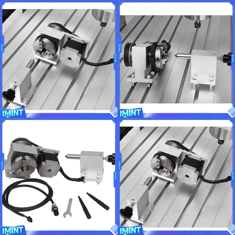Nema23 Stepper - طاولة دوارة CNC ذات محور A