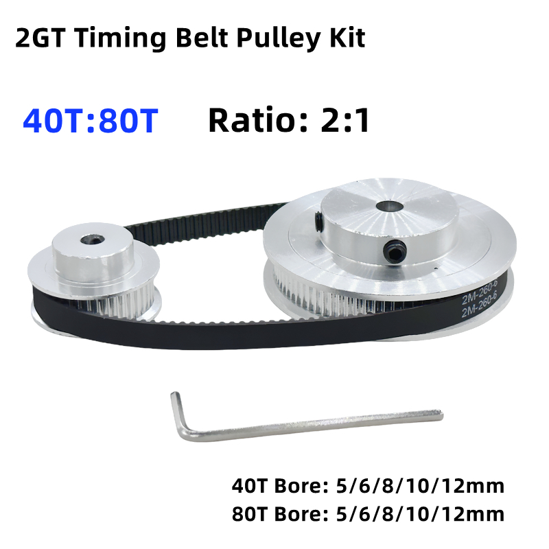 Gt2 Belt - 2GT 2 متر 80 الأسنان 40T