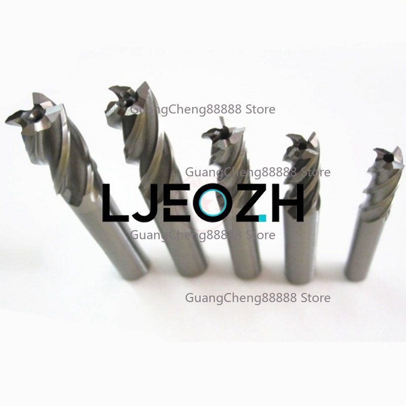 End Mill Set - طقم 5 قطع من أدوات الطحن