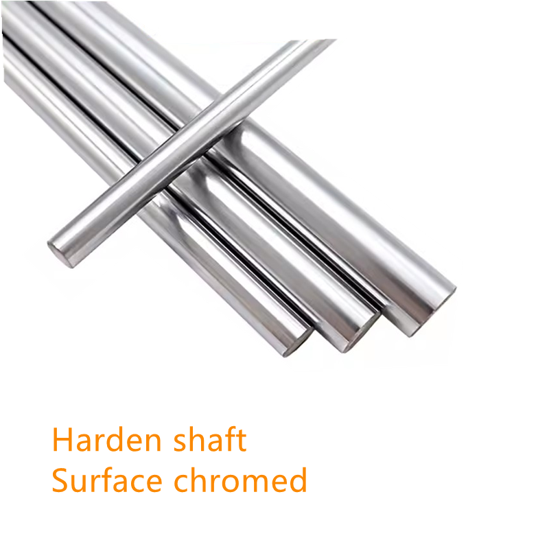 Linear Rod 8Mm - قضيب خطي مطلي بالكروم بسطح مقوى،