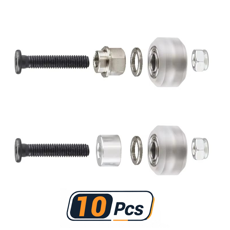 V Slot Wheel - 10 قطع من عجلات Openbuilds Polycarbonate