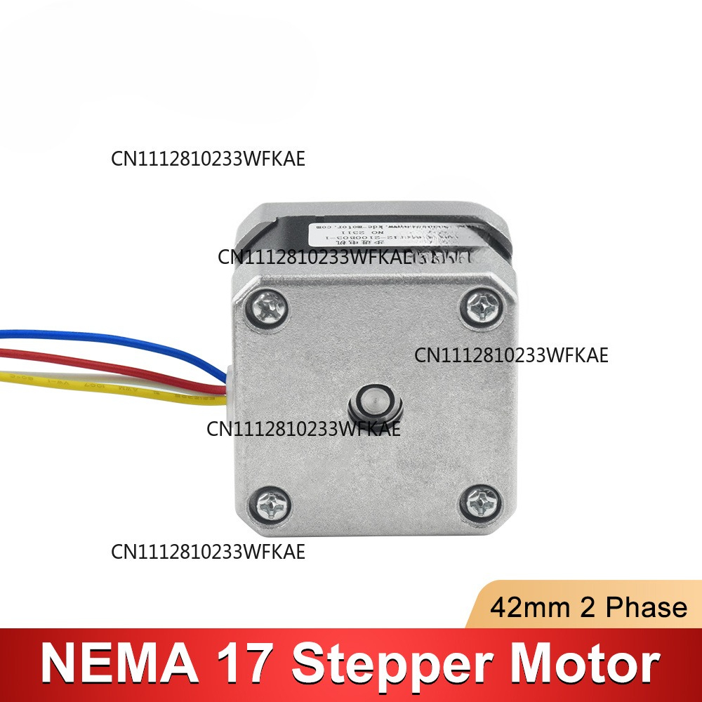محرك ستيبر نيما 17 ثنائي الطور - مراجعة Nema 17 Stepper وسعره