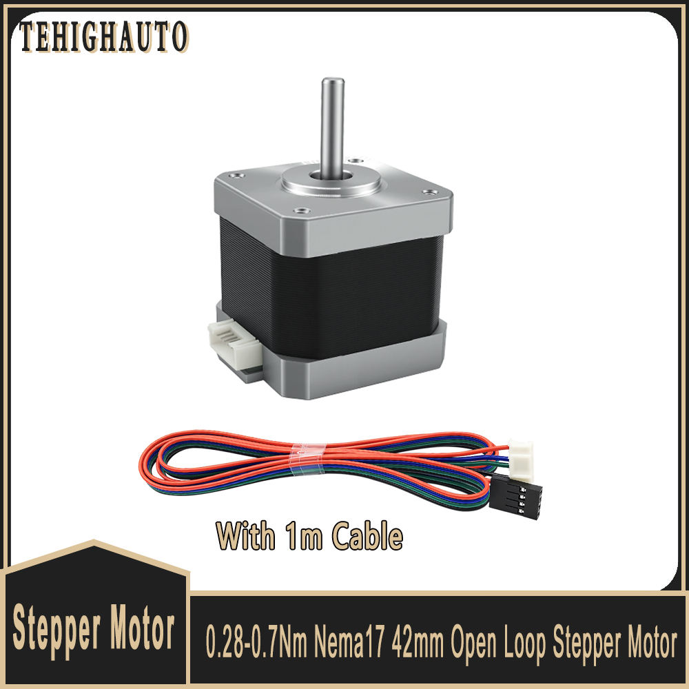 محرك خطوي Nema 17 بقطر 42 مم،  - مراجعة Nema 17 Stepper وسعره
