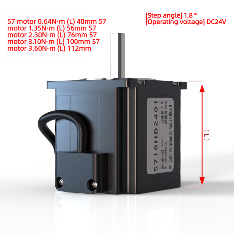 محرك ستيبر Nema 23 بتيار مستمر - مراجعة Nema23 Stepper وسعره