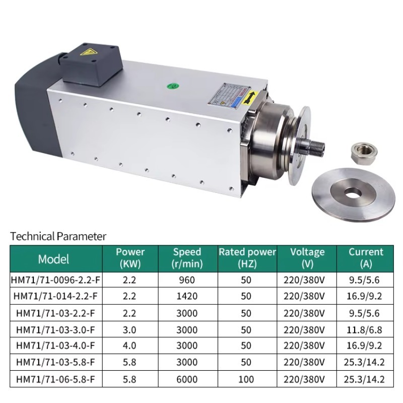 أداة آلة مغزل عالي السرعة، منش - مراجعة Spindle Motor وسعره