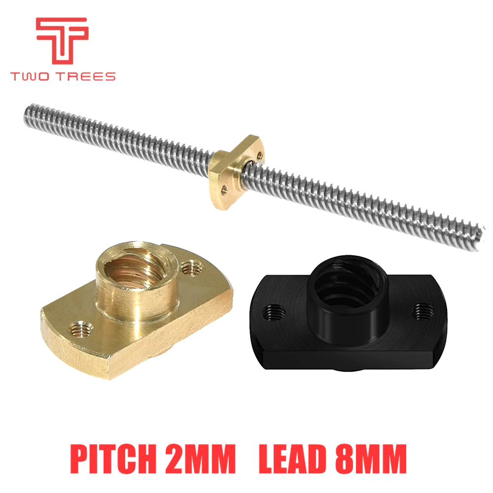 صامولة لولب توجيه T8، نحاس، PO - مراجعة Lead Screw 8Mm وسعره