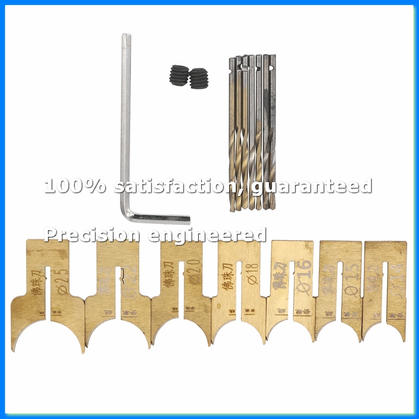 مجموعة أدوات نحت الخشب من الكر - مراجعة Drill Bit Set وسعره