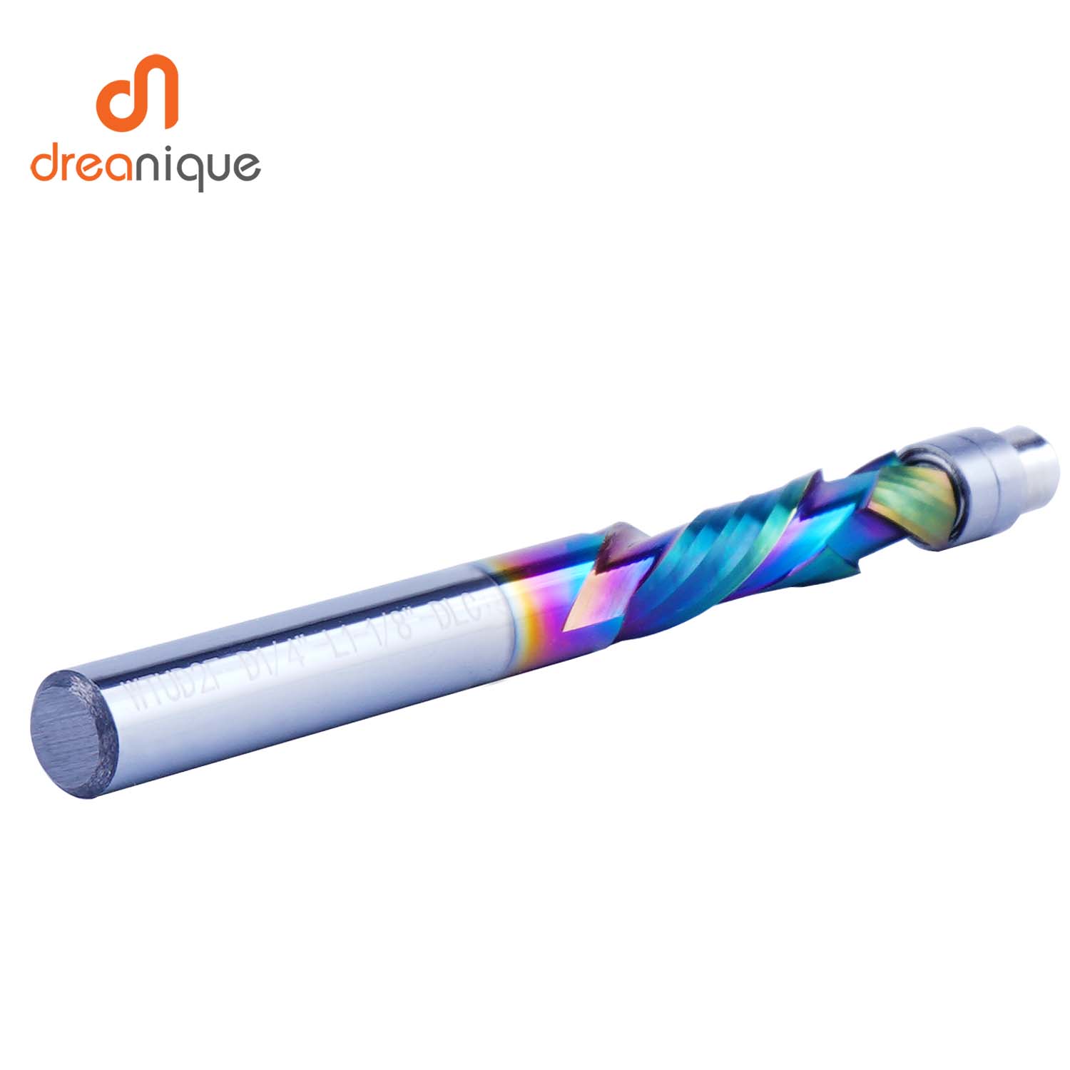 Dreanique 1 قطعة DLC طلاء الصل - مراجعة End Mill Set وسعره