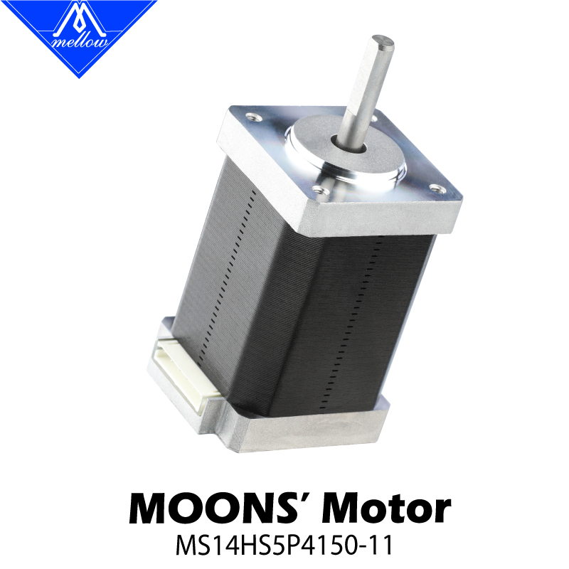محرك خطوي MOONS XY Nema 14 / م - مراجعة Nema 17 Stepper وسعره