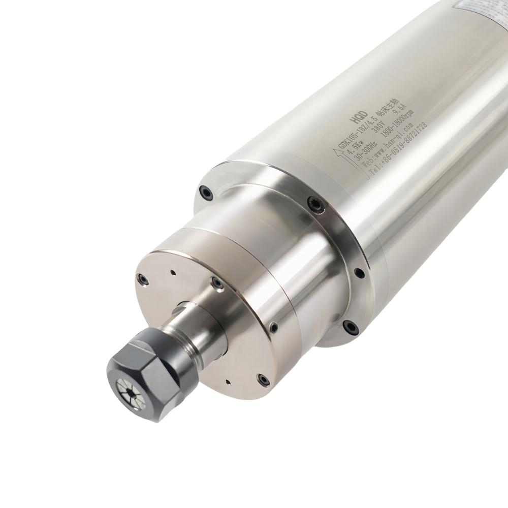 محرك مغزل ماكينة CNC GDK105-18 - مراجعة Spindle Motor وسعره