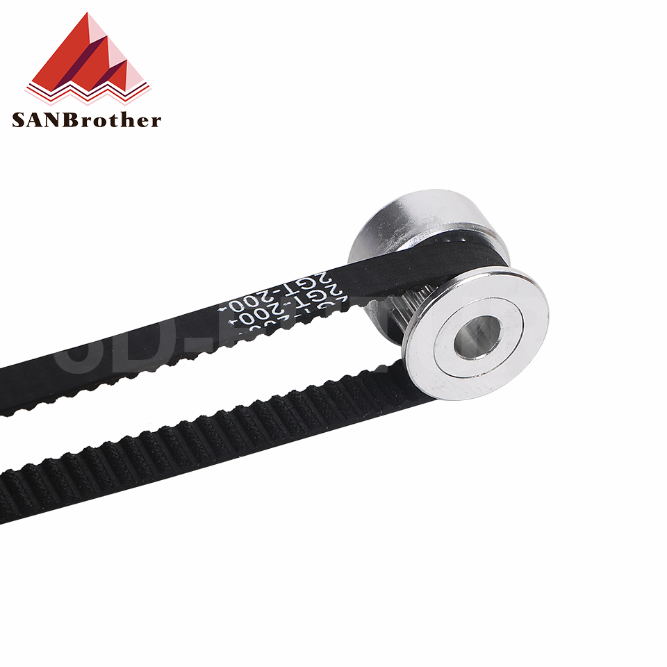 بكرة حزام التوقيت GT2، 60 سنًا - مراجعة Gt2 Belt وسعره