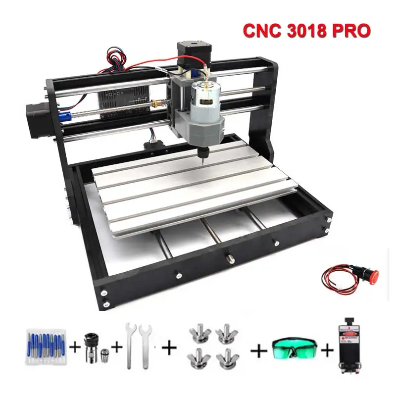 ماكينة طحن CNC صغيرة موديل 301 - مراجعة 3018 Cnc وسعره