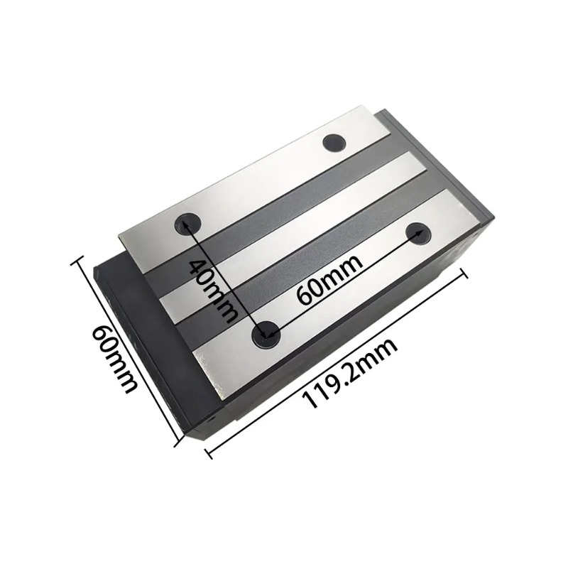 بلوك انزلاقي لقضيب التوجيه الخ - مراجعة Linear Rail وسعره