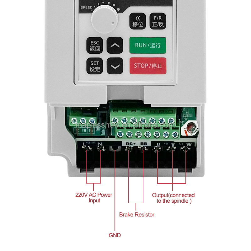 1.5kw 110 فولت/220 فولت/380vac - مراجعة Spindle Motor وسعره